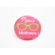 Badge personnalisé " Merci maîtresse ! "