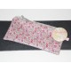 Trousse Liberty Eloise rose avec badge " Une adorable maîtresse ! " 