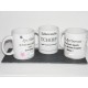 Mug blanc en céramique à personnaliser 