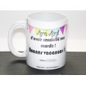 Mug " Fanions" pour une maîtresse, maître d'école , atsem