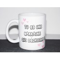 Mug personnalisé " Tu es une marraine qui déchiiiire ! " 