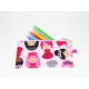 Trousse rose " Princesses "pour crayons , feutres 