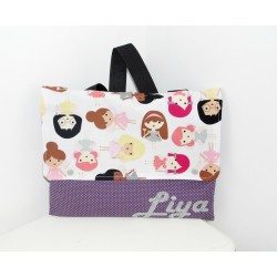 Cartable pour enfant maternelle "Demoiselles les Fées "