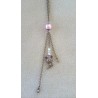 Collier Missy avec perles Swarovski - bijou couleur bronze