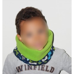 Snood pour enfant " voitures de course"