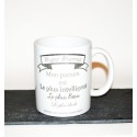 Mug personnalisé " Super parrain ! "