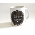 Mug personnalisé " Je t'aime maman ! "