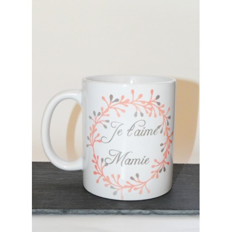 Mug " Je t'aime mamie "