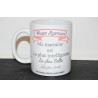 Mug personnalisé " Super marraine "