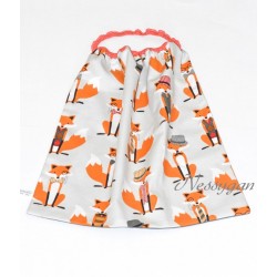 Serviette de table élastiquée " Mister Fox"pour enfant