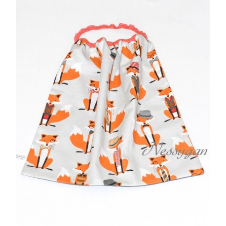 Serviette de table élastiquée " Mister Fox"pour enfant