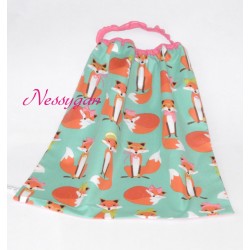 Serviette de table élastiquée " Fabulous Foxes "pour enfant