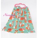 Serviette de table élastiquée " Fabulous Foxes "pour enfant