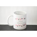 Mug personnalisé "Super marraine "