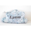 Coussin nuage Liberty adelajda étoiles bleues