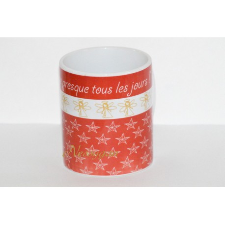 Mug Noël " J'ai été sage presque tours les jours ! "