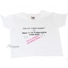 Tee-shirt personnalisé enfant " Super papa .."