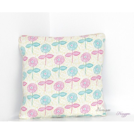 Coussin déco " Flowers "