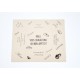 Menu cocotte en papier pour un mariage, baptême