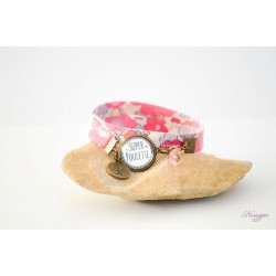 Bracelet liberty Betsy " Super Poulette "