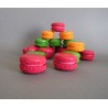 Marque-place macarons couleurs acidulées