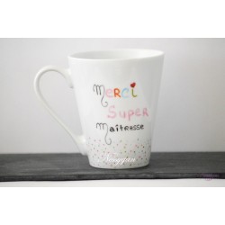 Mug " Merci super maîtresse " 