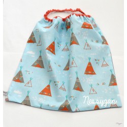Serviette de table élastiquée " Tipi "
