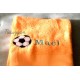 Serviette de bain personnalisée ballon de football