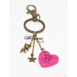 Porte-clef "Super nounou"