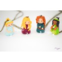 Collier chibi princesse