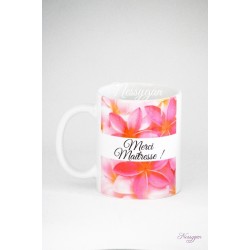 Mug personnalisé Merci maîtresse