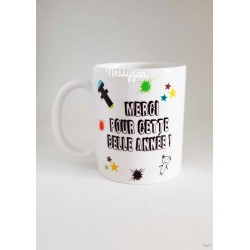 Mug "Merci pour cette belle année !"