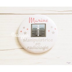 Badge Manipulatrice en radiologie