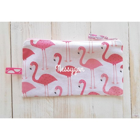 Trousse flamants roses