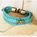 Bracelet bleu Outre-mer