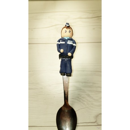 Petite cuillère "Gendarme"