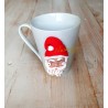 Mug personnalisé par un père Noël