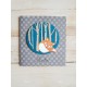 Faire-part Little fox pour un baptême, naissance