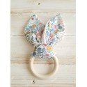 Anneau de dentition oreilles de lapin Liberty Betsy porcelaine