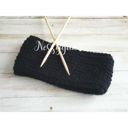 Snood noir pour enfant