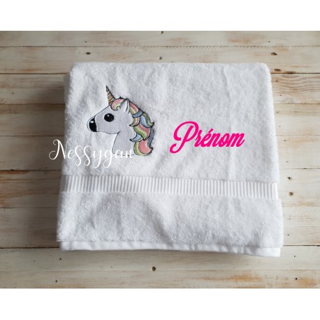 SERVIETTE MAGIQUE EN COTON LICORNE OUT OF THE BLUE 31/4011 : Boumba :  boutique d'articles de fête, accessoires