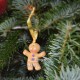 Suspension de Noël bonhomme biscuit