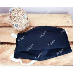 Masque de protection avec élastique beige