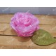 Boîte à dragées champetre fleur rose pour baptême, mariage