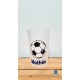 Gobelet ballon de foot personnalisé avec prénom