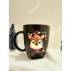 Mug en grès petit renne de Noël