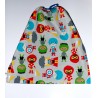 Serviette de table élastiquée maternelle " Super kids"