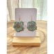 Boucles d'oreilles Éclat Vert d'Eau