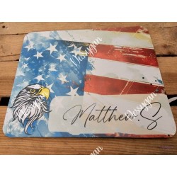 Tapis de Souris Personnalisé - Thème Patriote Américain