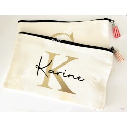 Trousse personnalisée avec prénom – Élégance et originalité